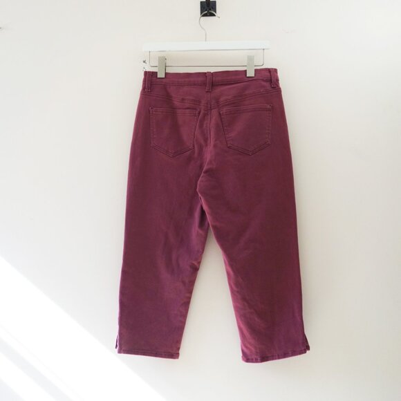 Gloria Vanderbilt Women's Amanda Capri Jeans Mauve Pink W28-29 NWT! - Picture 7 of 14